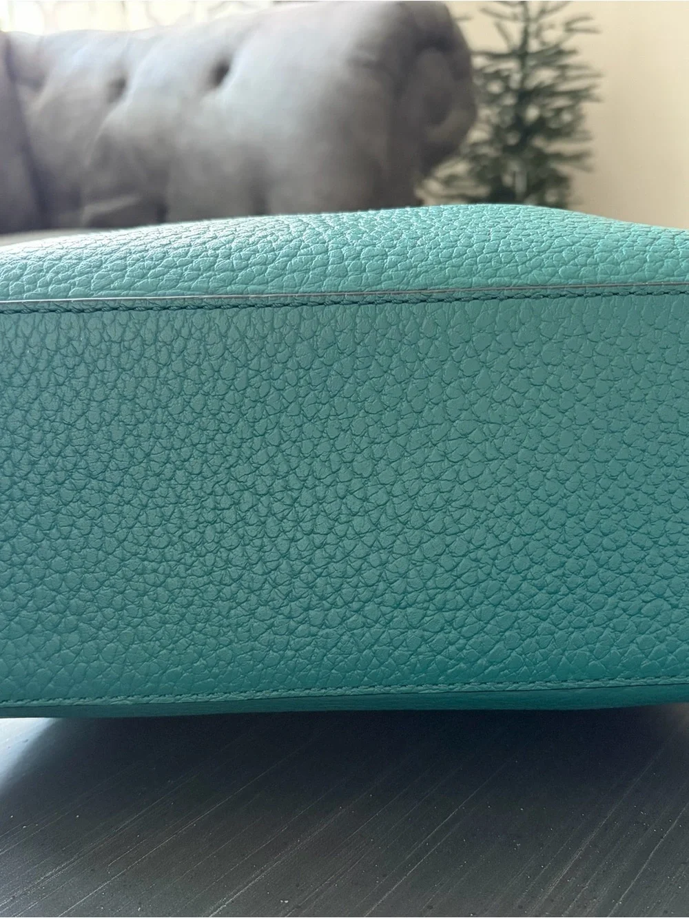 Kate Spade Pebbled Leather Dome Satchel (dust bag/strap included)